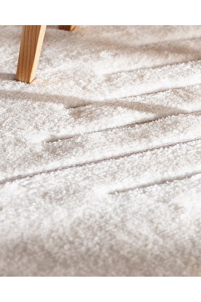 Madame Coco Baroc-Teppich - Creme - 160x230 cm