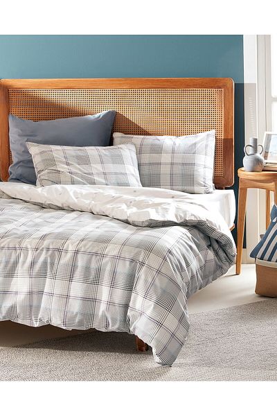 Madame Coco Fontaine Bettwäsche-Set, 100 % Baumwolle, Ranforce, bedruckt, für Doppelbett, Khaki