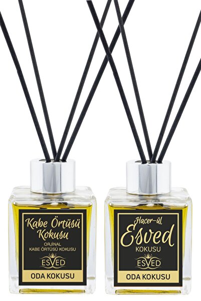ESVED Kabe Örtüsü Kokusu Ve Hacerül Esved Kokusu 100 Ml Çubuklu Oda Kokusu