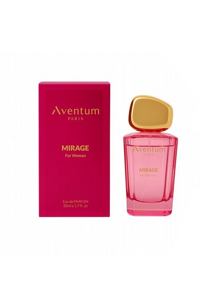 Aventum Paris , Eau de Parfum, Mirage, Women, 50ml | Citrus-sweet | Bergamot, orange, vanilla.
