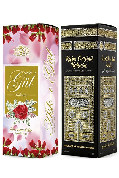 ESVED Kabe Örtüsü Kokusu Ve Gül Kokusu Sprey 400 Ml.