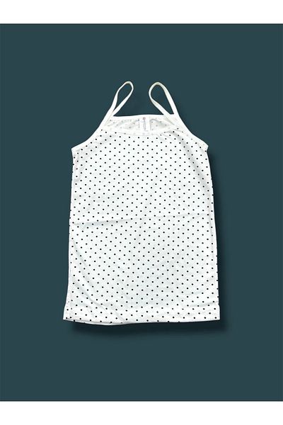 Erdenay Tekstil Mixed Patterned Girls' Undershirt Pack of 6