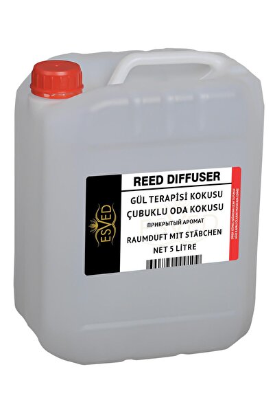 ESVED Gül Terapisi Kokusu Çubuklu Oda Kokusu Yedeği 5 Litre