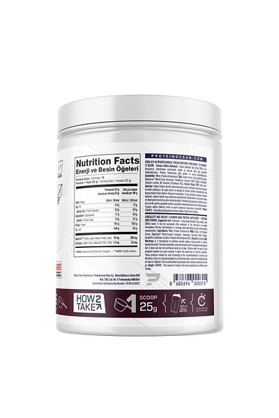 Proteinocean Whey Protein Cookie & Cream - 400g - 16 Servings