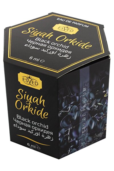ESVED Siyah Orkide Kokusu Alkolsüz Esans 6Ml. 6'lı Paket