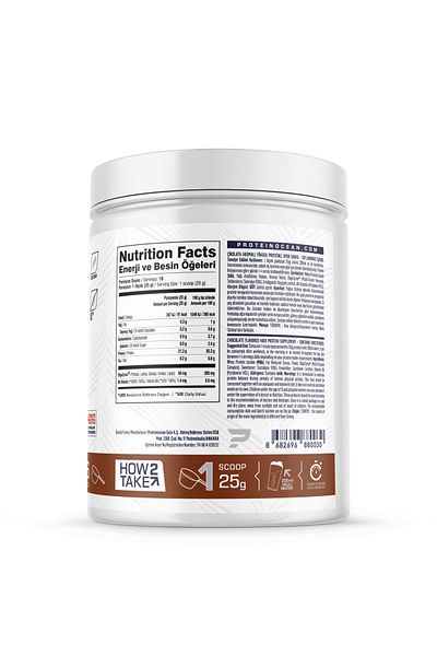Proteinocean 400g Whey Isolate Chocolate - 16 Serve
