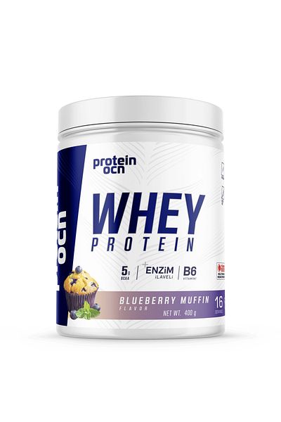 Proteinocean Whey Protein Blueberry Muffin - 400g - 16 Servings