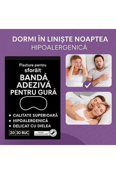 Generic Set 30 - Anti-Snoring Mouth Tape The Ideal Solution for a Restful Sleep