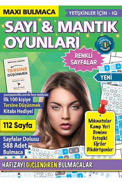 Maxi Sayı ve Mantık Oyunları 013