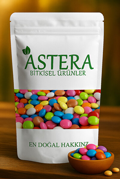 ASTERA 250 gr Bonibon Renkli ( 1. Kalite - Çikolatalı Draje )