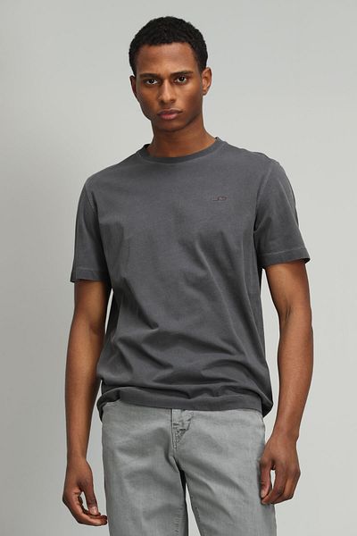 Lufian Sarder Men's Basic T-Shirt Anthracite