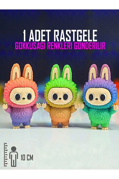 Suelo Butik Surprise Rainbow Colorful Labubu Figure Labubu Figure Toy (1 Pcs)