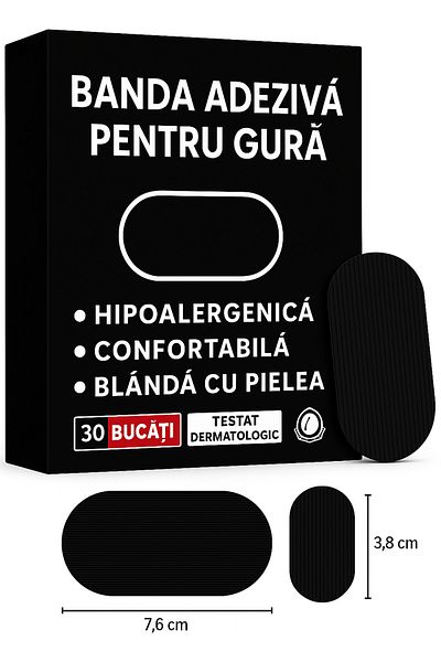 Generic Set 30 - Anti-Snoring Mouth Tape The Ideal Solution for a Restful Sleep