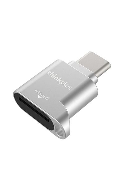 Choice Silver D201 USB Type C Card Reader 480Mbps 512GB USB-C TF Micro SD OTG Adapter Type-C Memory Cardrea
