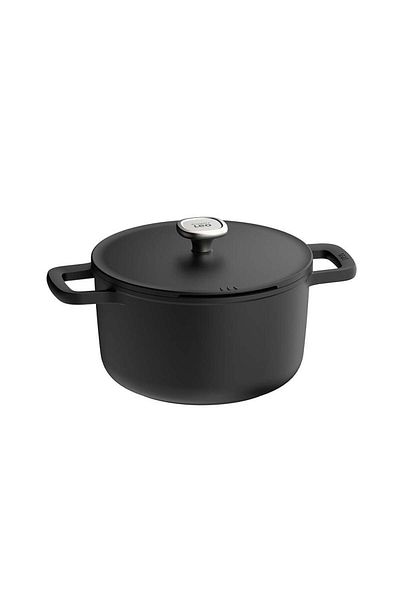 Berghoff Leo Phantom Ceramic Non-Stick Deep Pot with Lid 24 cm