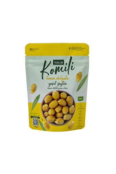 Komili Limon Dolgulu Yeşil Zeytin 170g