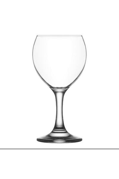 LAV Glass Set of 6 Misket 549 Glasses, 210 ml
