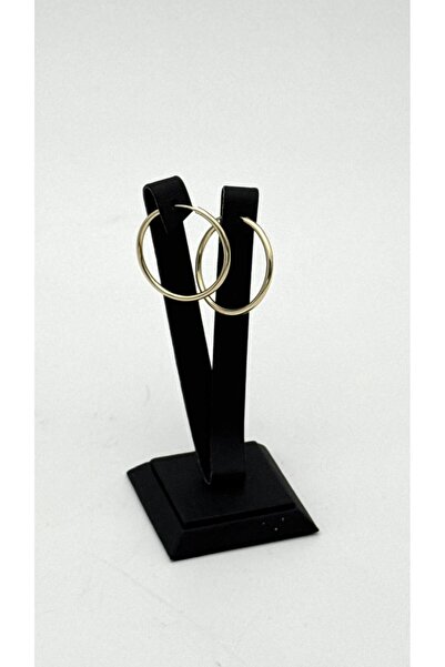 ELİOSA Gold (Xuping) Medium Size Ring Tarnish Free Steel Earrings