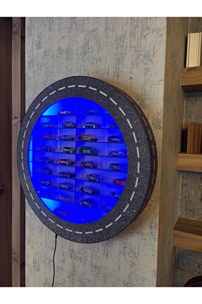 tablohouse Araba Rafı Işıklı Mobilya