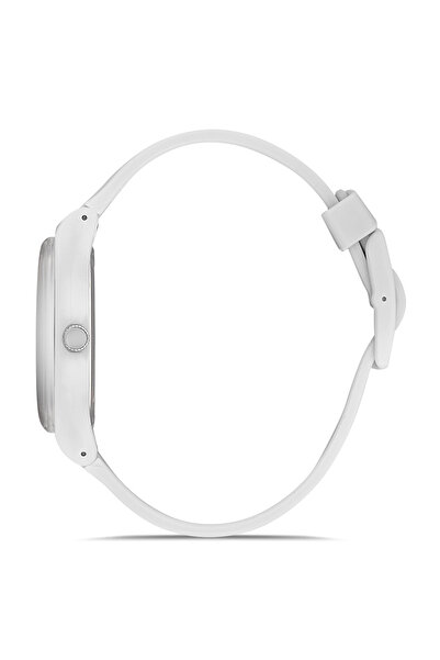 Polo Air Unisex Silicone Band Day Moon Calendar Wristwatch White Color PL-1481B1x