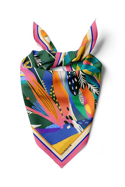 Modabutik Mixed Patterned Bandana