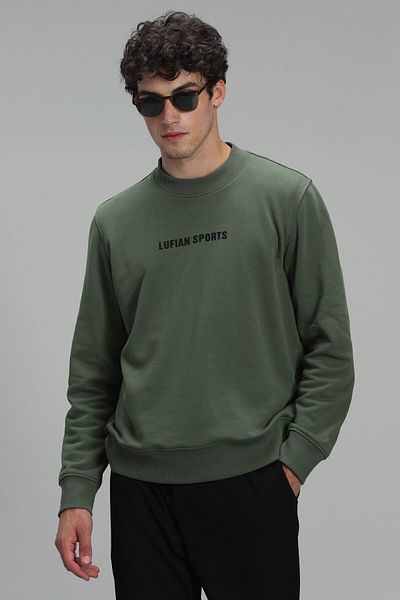 Lufian Star Men's Sweatshirt Green