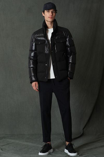 Lufian Genius Goose Feather Men's Coat Black