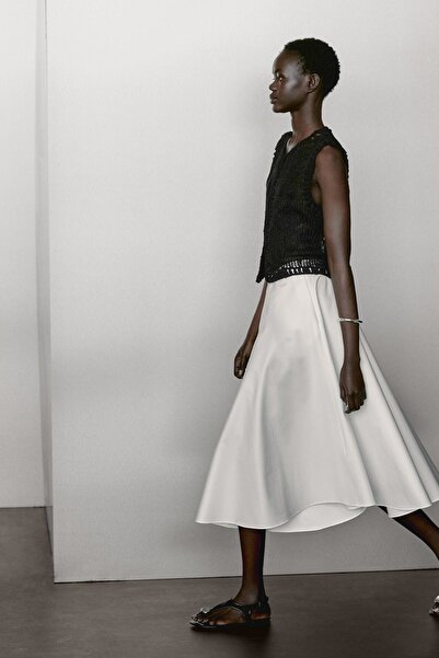 Massimo Dutti İşlemeli triko süveter