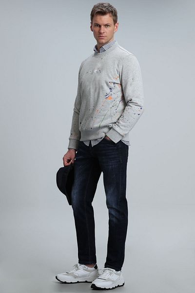 Lufian Alexander Men's Sweatshirt Gray