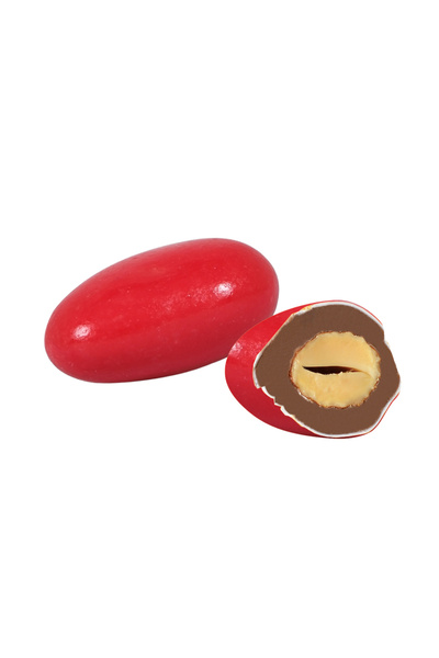 Bolçi RENKLİ BADEM DRAJE KIRMIZI 500 gr