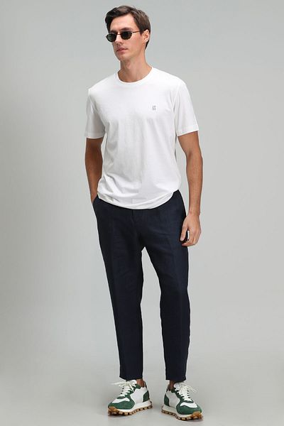 Lufian Men's Basic White T-Shirt - Sarder