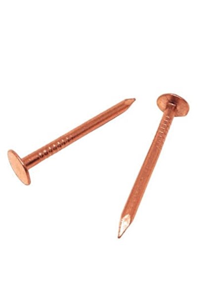 Uzerkan Bakır Çivi Saf Bakır Ağaç Çivisi (100AD.)5cmx 3 Mm