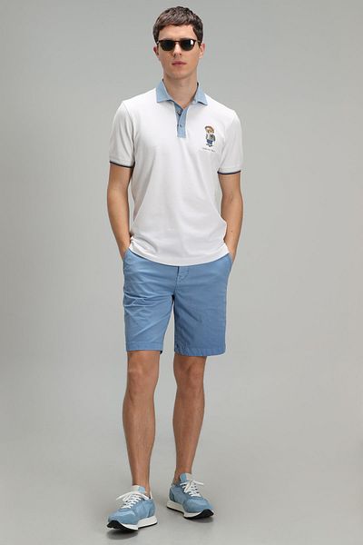 Lufian Мъжка тениска Anderson Sports Polo Бяла