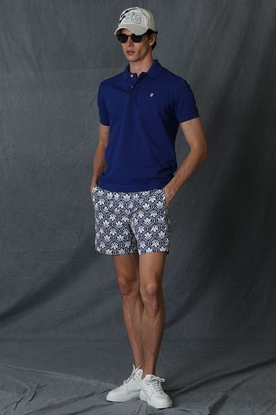 Lufian Ανδρικό μαγιό σορτς Ellery Navy Blue