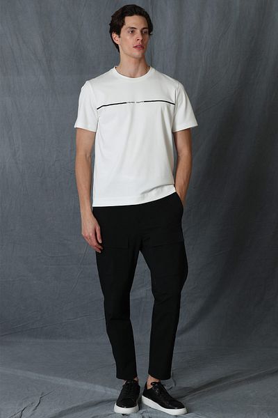 Lufian Carny Men's Basic T-Shirt White