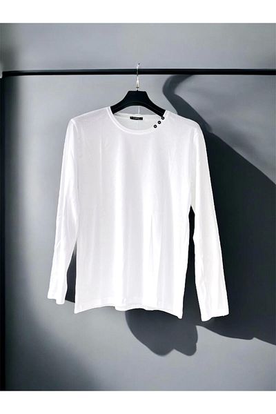 Erdenay Tekstil Long Sleeve Plus Size Mother Body/Blouse