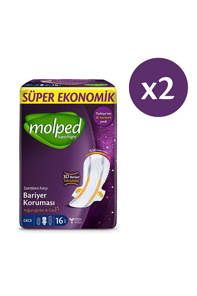 Molped Supernight Night Advantage Package 32 Pieces