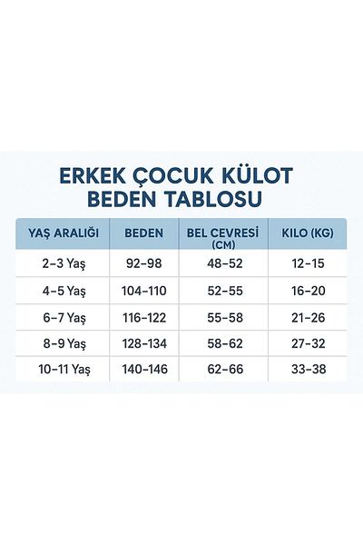 Erdenay Tekstil Σλιπ αγοριού με μικτά σχέδια 3 τεμαχίων
