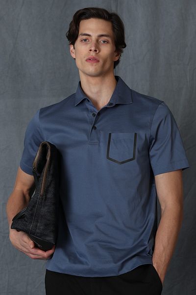 Lufian Tricou polo Hope Smart pentru bărbați Albastru închis