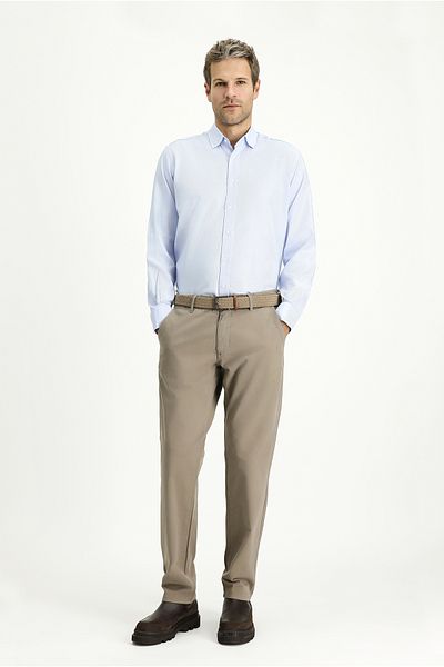 Kiğılı Regular Fit Lycra Canvas / Chino Pants