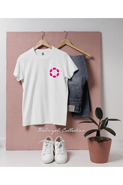 bahriyeli.jpeg Oversize Dot Polkadot Coin Pocket Design Unisex T-Shirt
