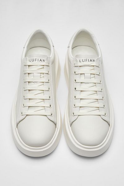 Lufian Ανδρικά αθλητικά παπούτσια White Gage