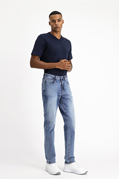 Kiğılı Slim Fit Dar Kesim Likralı Denim Pantolon