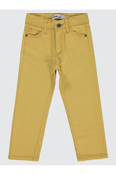 Civil Boys 2-5 Years Old Boy Mustard Trousers