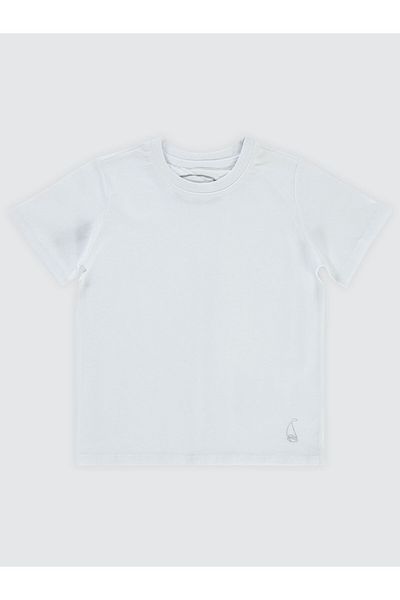 Civil Boys Biały T-shirt dla chłopca w wieku 2–5 lat