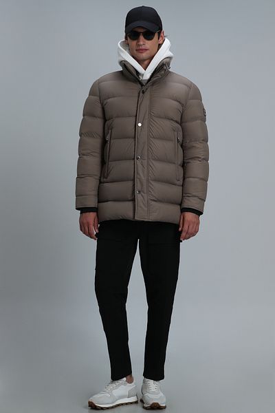 Lufian Ανδρικό παλτό Rıld Goose Feather Γή