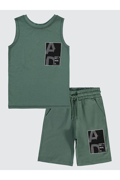 Civil Boys Boy's Capri Suit 6-9 Years Dark Khaki