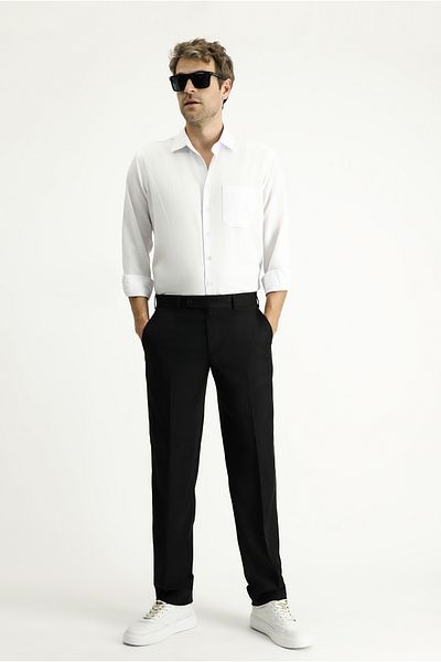 Kiğılı Classic Fabric Patterned Lycra Trousers