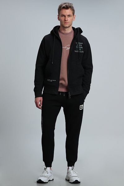 Lufian Victor Tracksuit Top Black