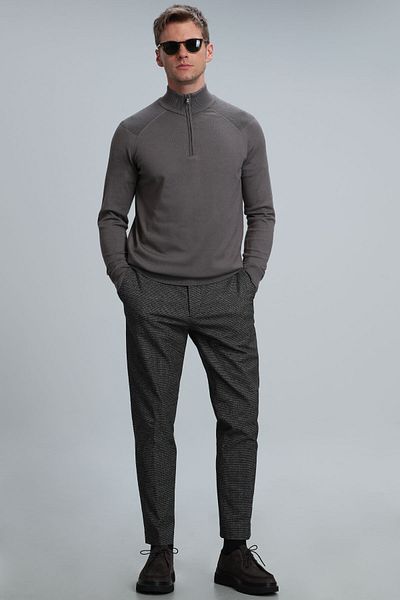 Lufian Чоловічі брюки-чінос Sky Smart Slim Fit Антрацит